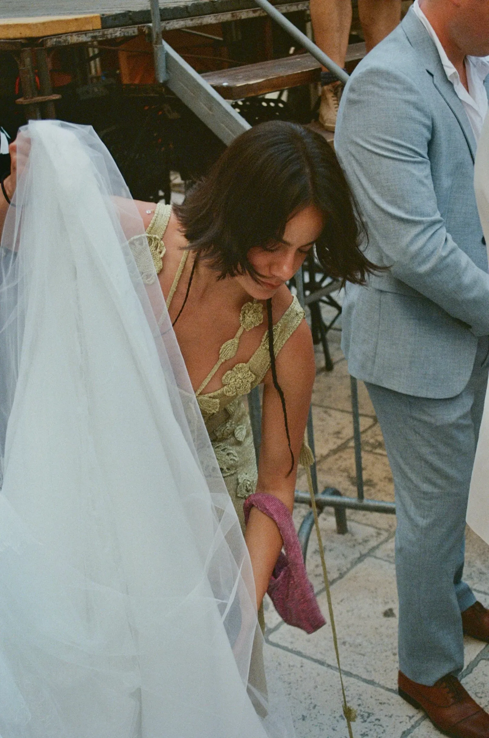 Documentary wedding film photograph by Maggie Warner