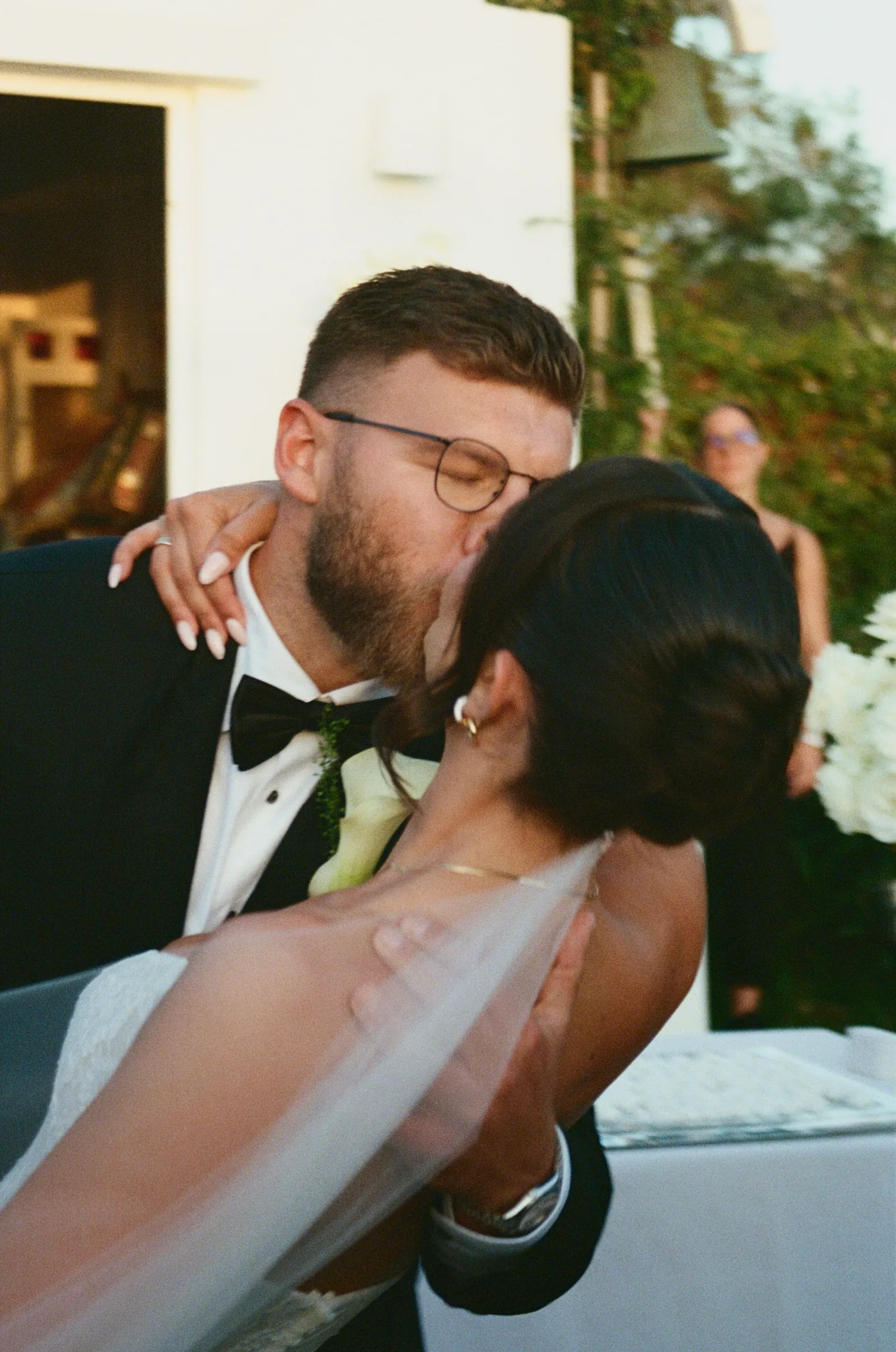 Documentary wedding film photograph by Maggie Warner