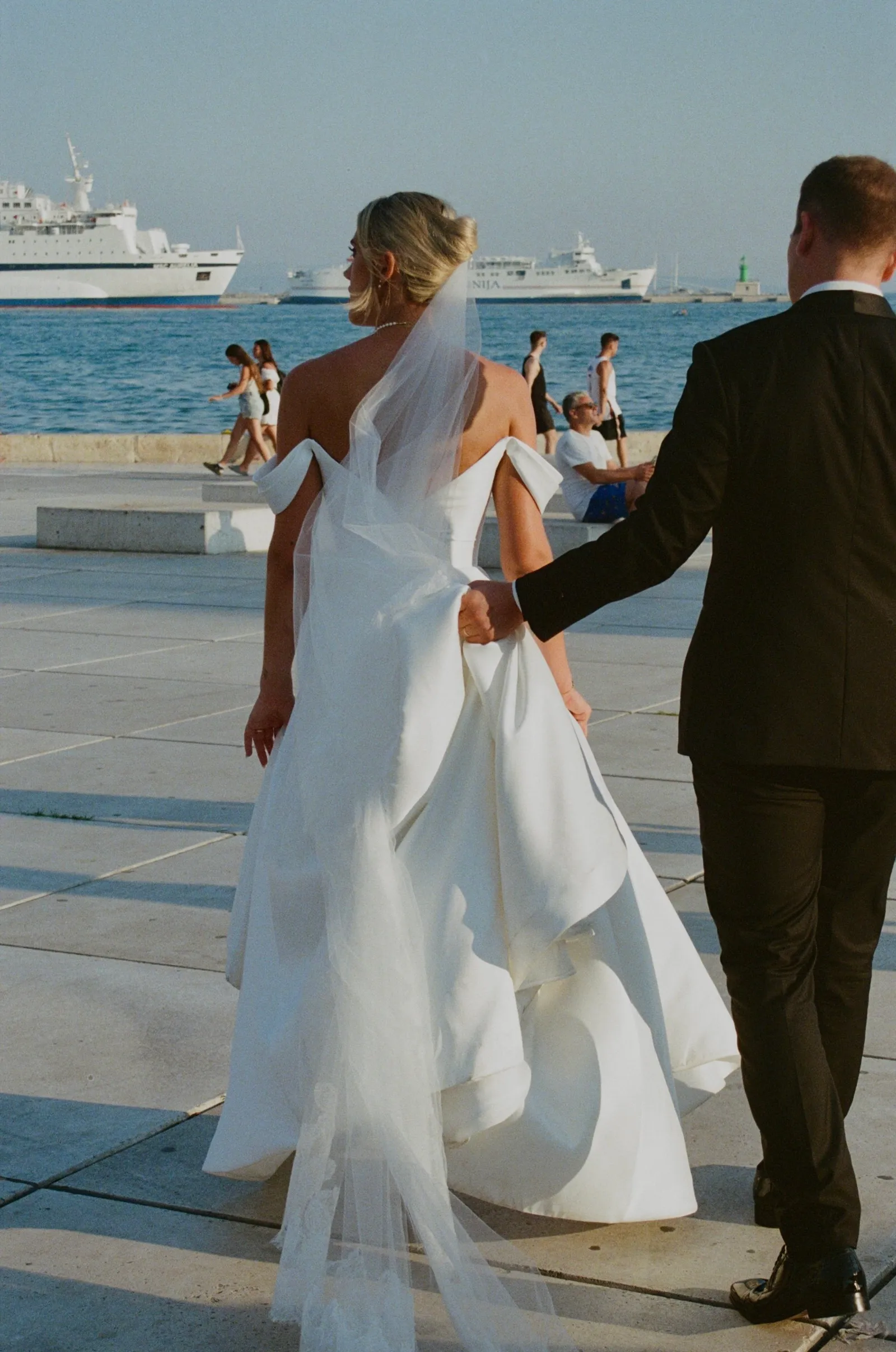 Documentary wedding film photograph by Maggie Warner